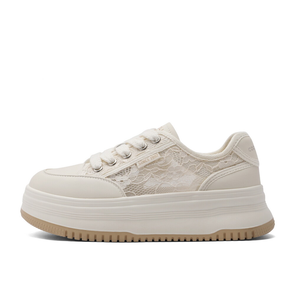 

Кроссовки BELLE Skateboarding Shoes Women's Low-top Not, бежевый