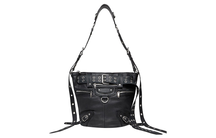

Balenciaga Эмоциональная ведёрная сумка черная