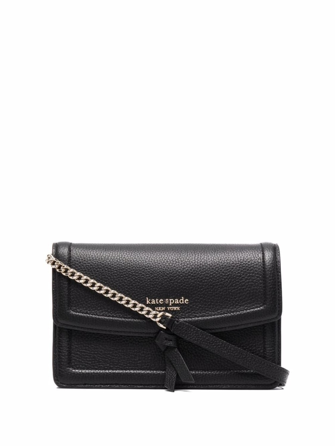 

Kate Spade клатч с логотипом, черный