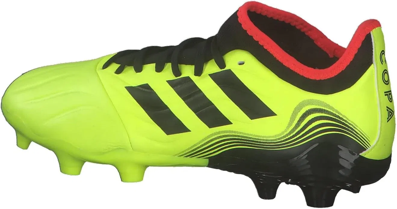 Мужские кроссовки Adidas Copa Sense.3 Fg, Team Solar Yellow Core Black Solar Red — фото 3