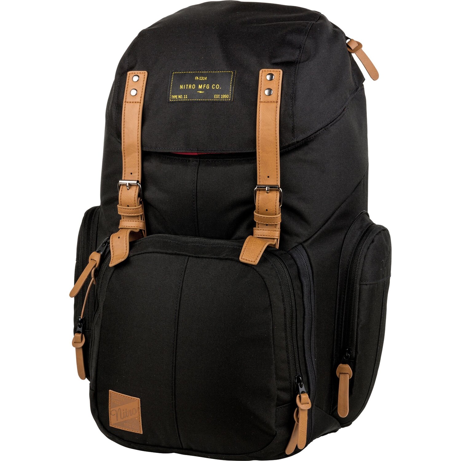 

Рюкзак Nitro Urban Weekender 55 cm Laptopfach, настоящий черный