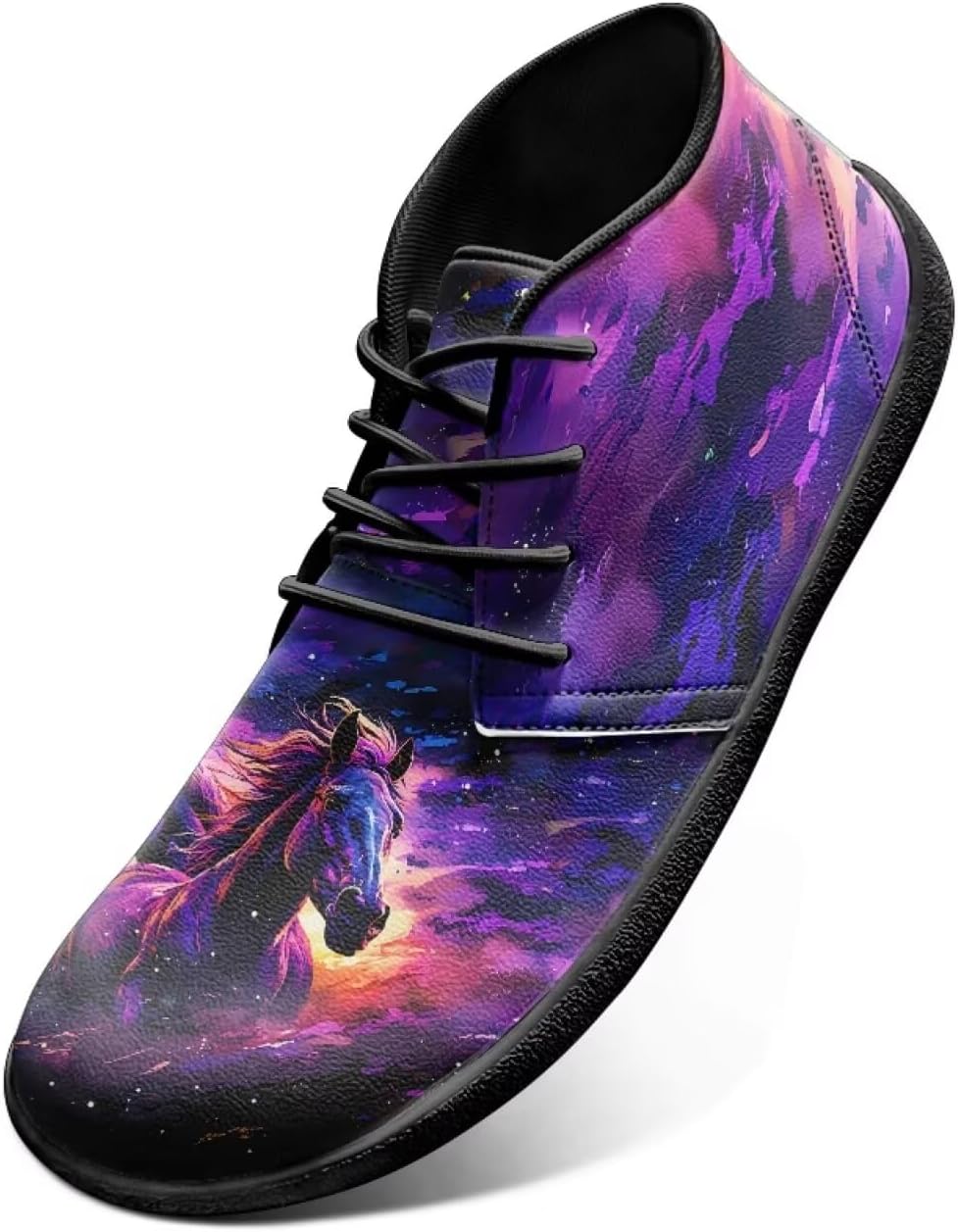 

Мужские минималистичные кроссовки Jeiento для ходьбы с широким носком, обувь, повседневные кроссовки, фиолетовый