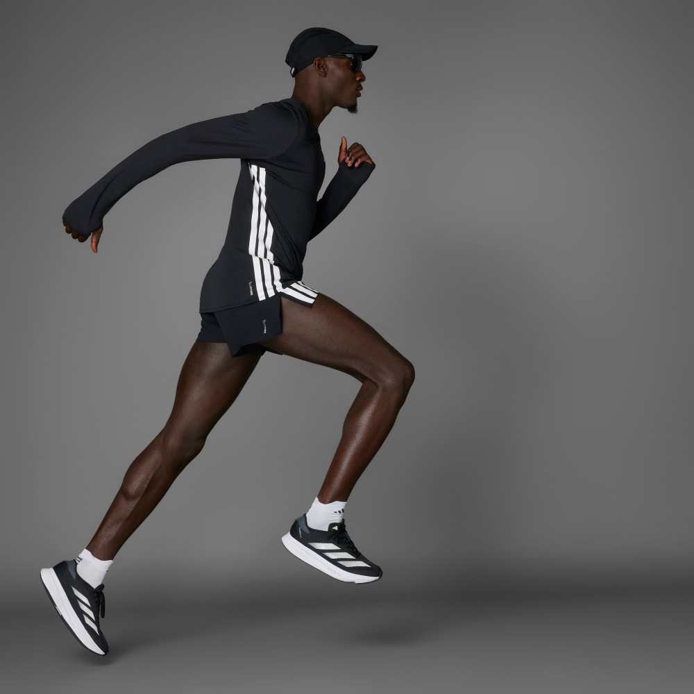 Спортивные шорты Adidas Adizero Running Gel Pocket Shorts, черный — фото 4