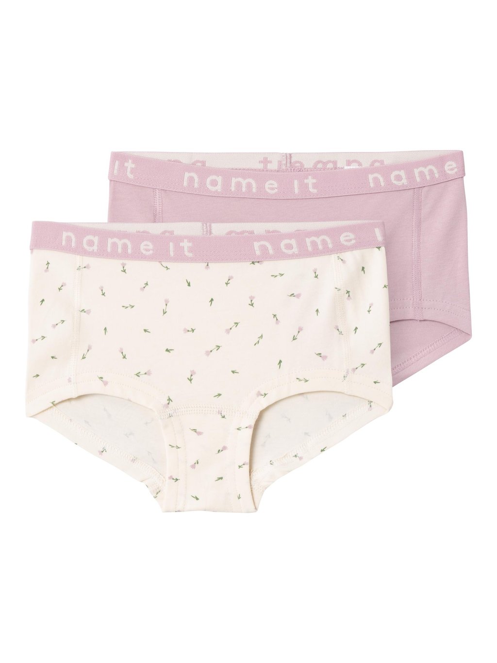 

Трусы NKFHIPSTER FLORAL 2 PACK Name it, бежевый