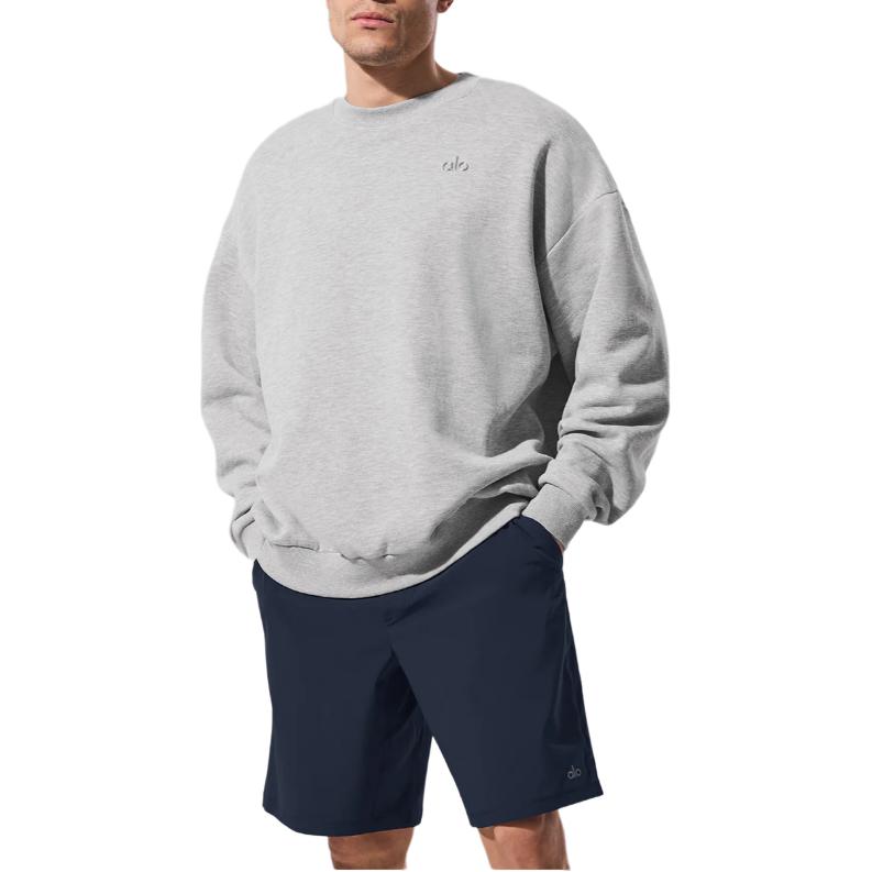 

Женская толстовка Accolade из французского махрового трикотажа Alo Yoga, sports серый