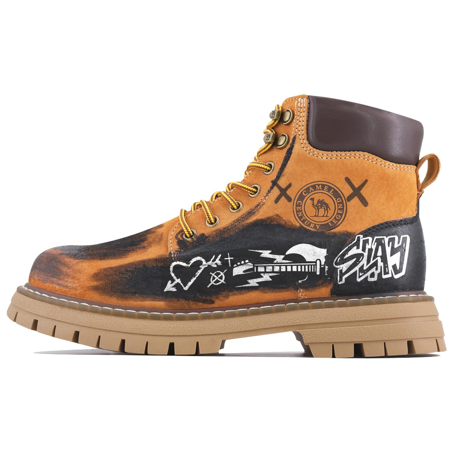 

CAMEL Ботинки Martin для мужчин, цвет Gold/Mountain Sand Coffee