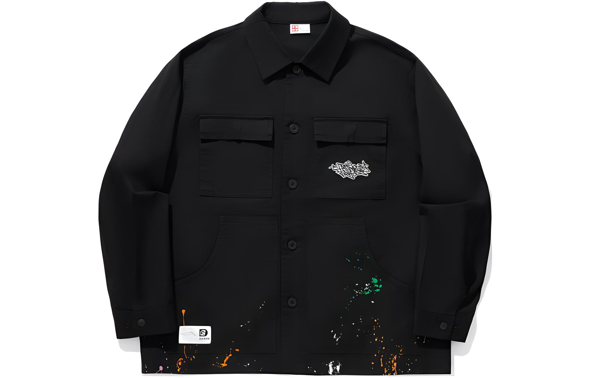 

LiNing Куртка мужская черная, Black