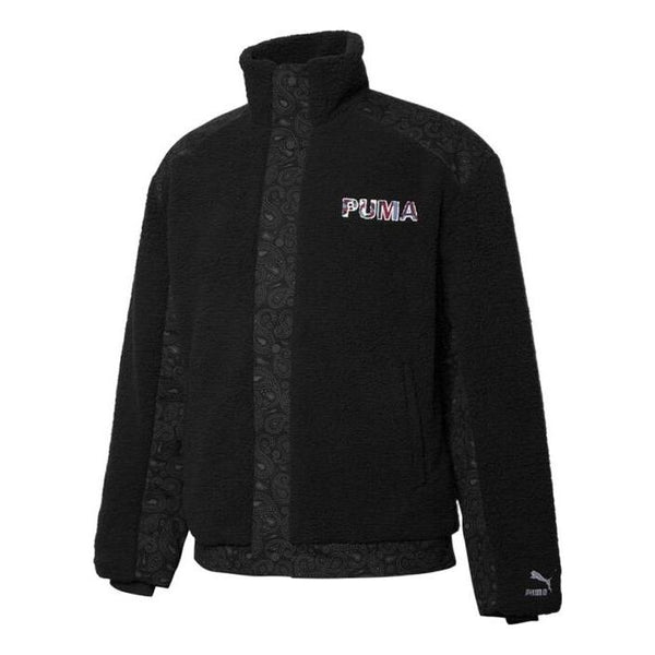 

Куртка logo teddy coat 'black' Puma, черный