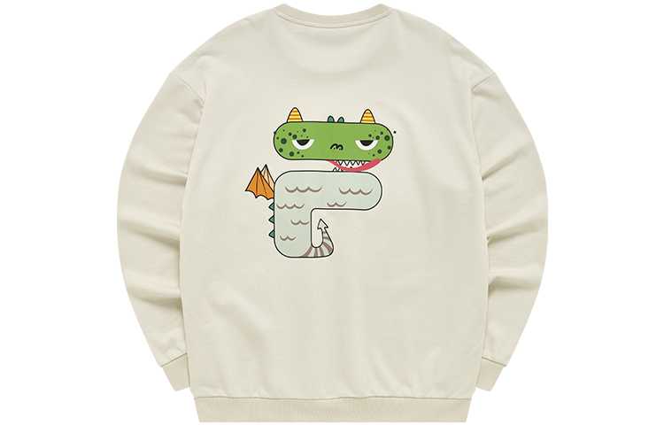 

Толстовка серии FOB унисекс цвета лактозы FILA FUSION, Lactose Color
