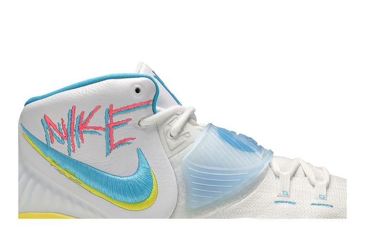 Кроссовки Kyrie 6 EP 'Neon Graffiti', белый — фото 2