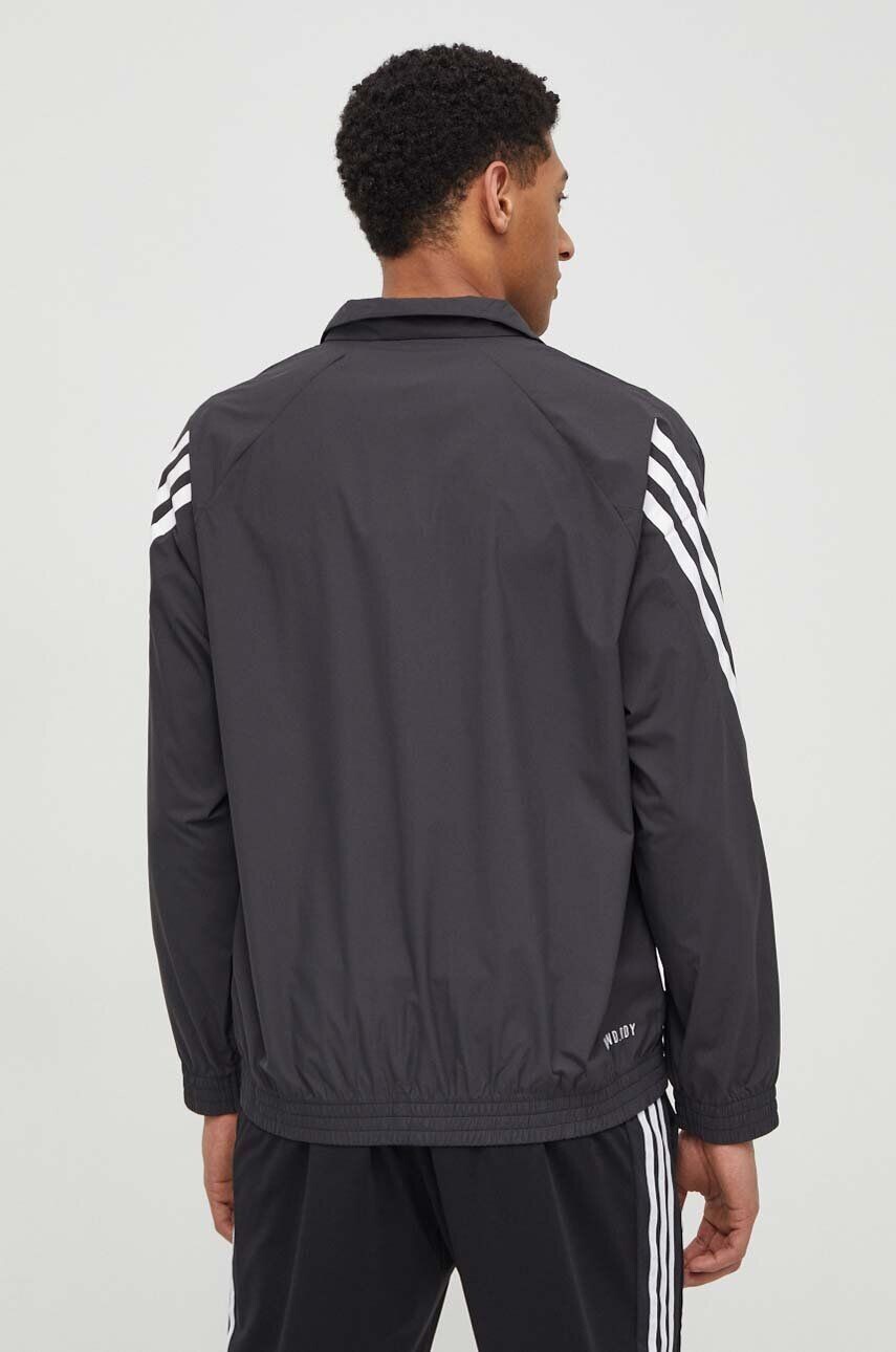Адидас толстовка Adidas, черный — фото 4