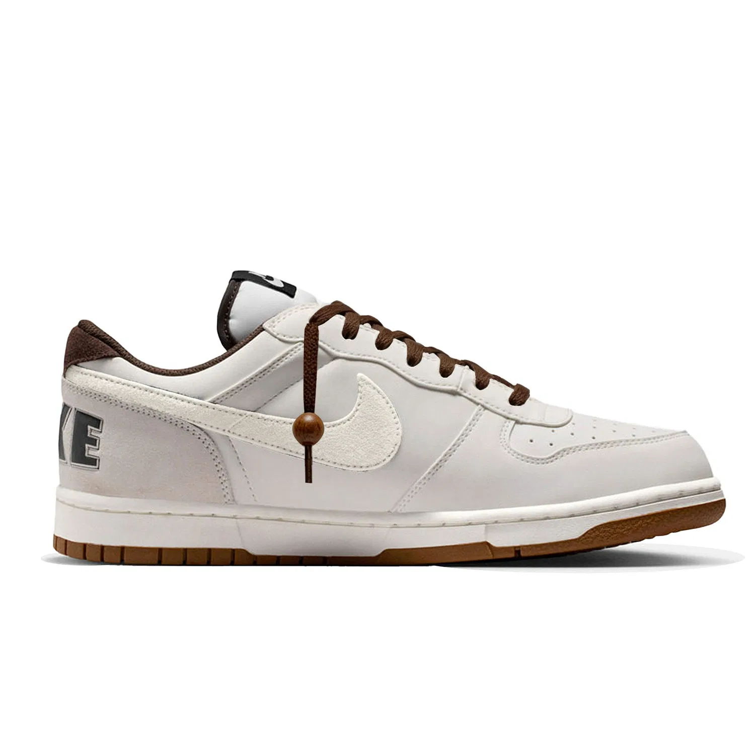 Кроссовки кеды Nike Big Lux Ecru — фото 4