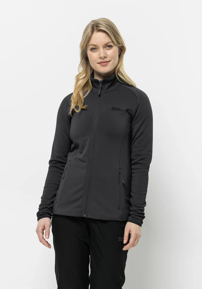 

Флисовая куртка Jack Wolfskin "BAISELBERG FZ W", черный