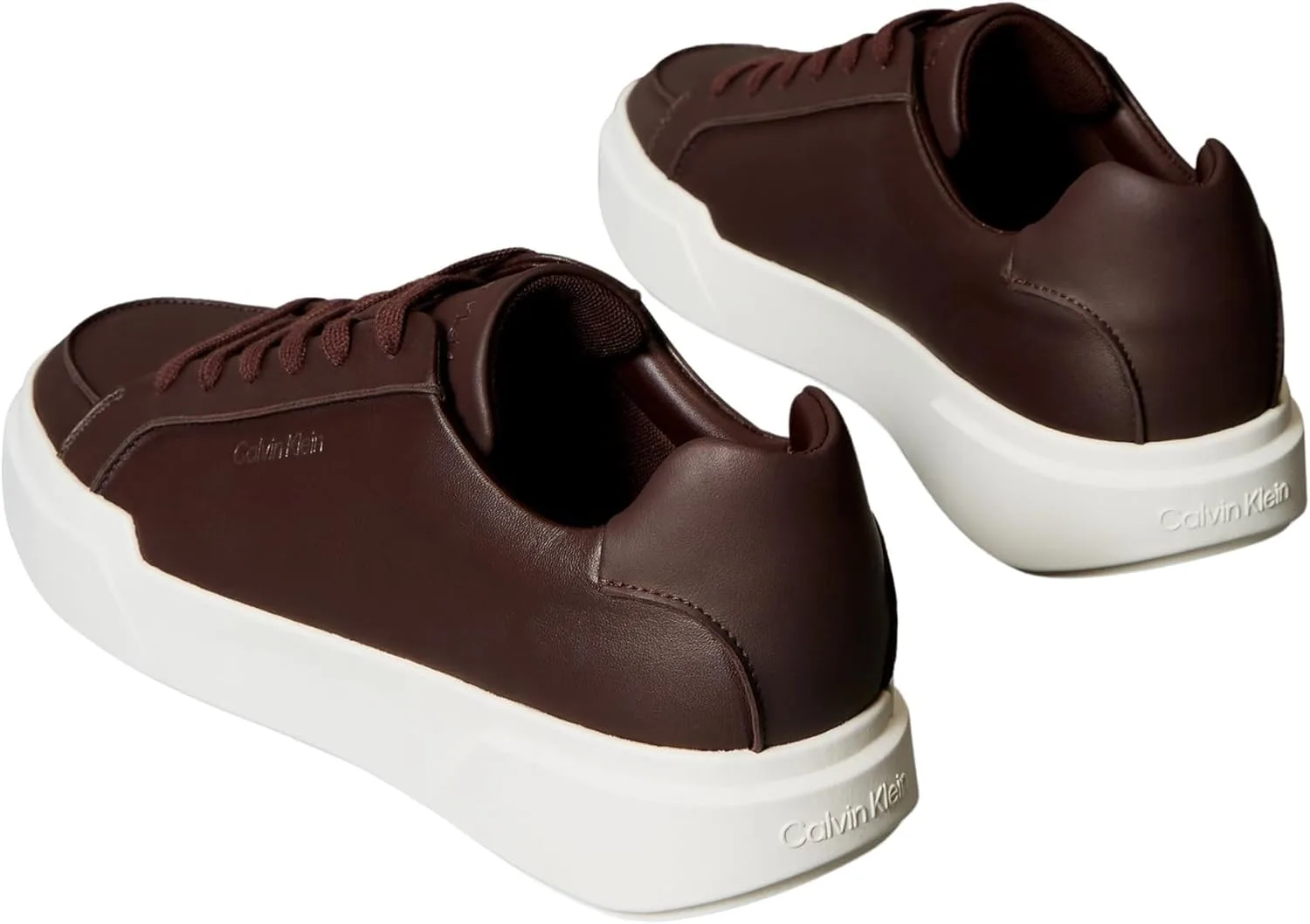 Мужские низкие кроссовки Calvin Klein на высокой шнуровке LTH Pinch Ym0ym01454, фиолетовый — фото 2