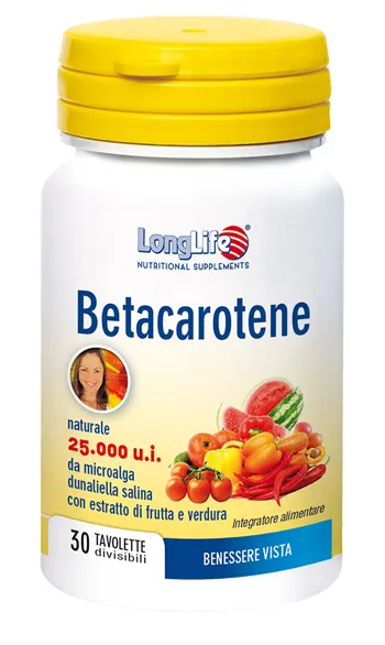 

Бета-каротин Longlife, 30 таблеток Long Life