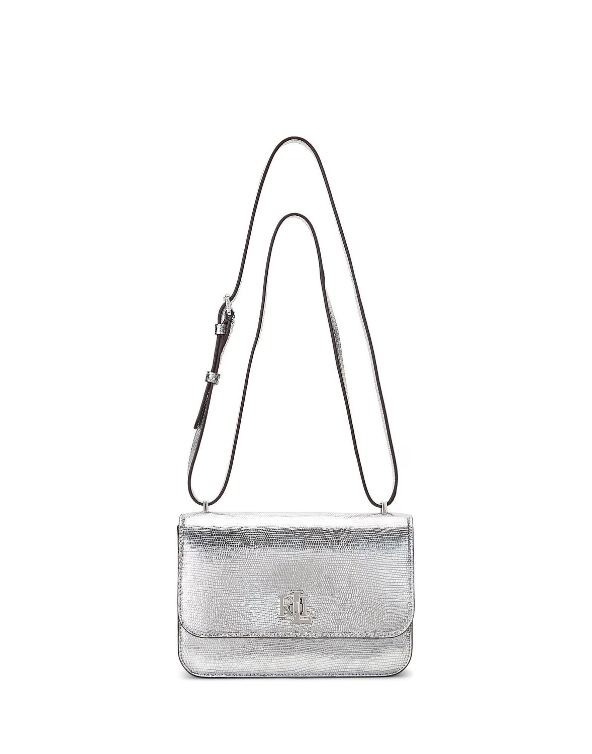 

Сумка через плечо Ralph Lauren, серебро