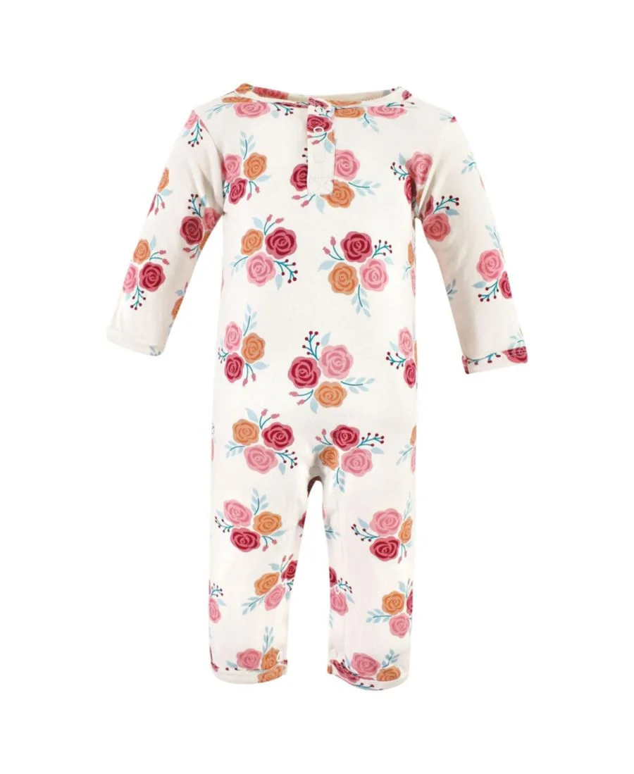 Мягкий хлопковый комбинезон для девочек Hudson Baby, Cutest Pumpkin — фото 3