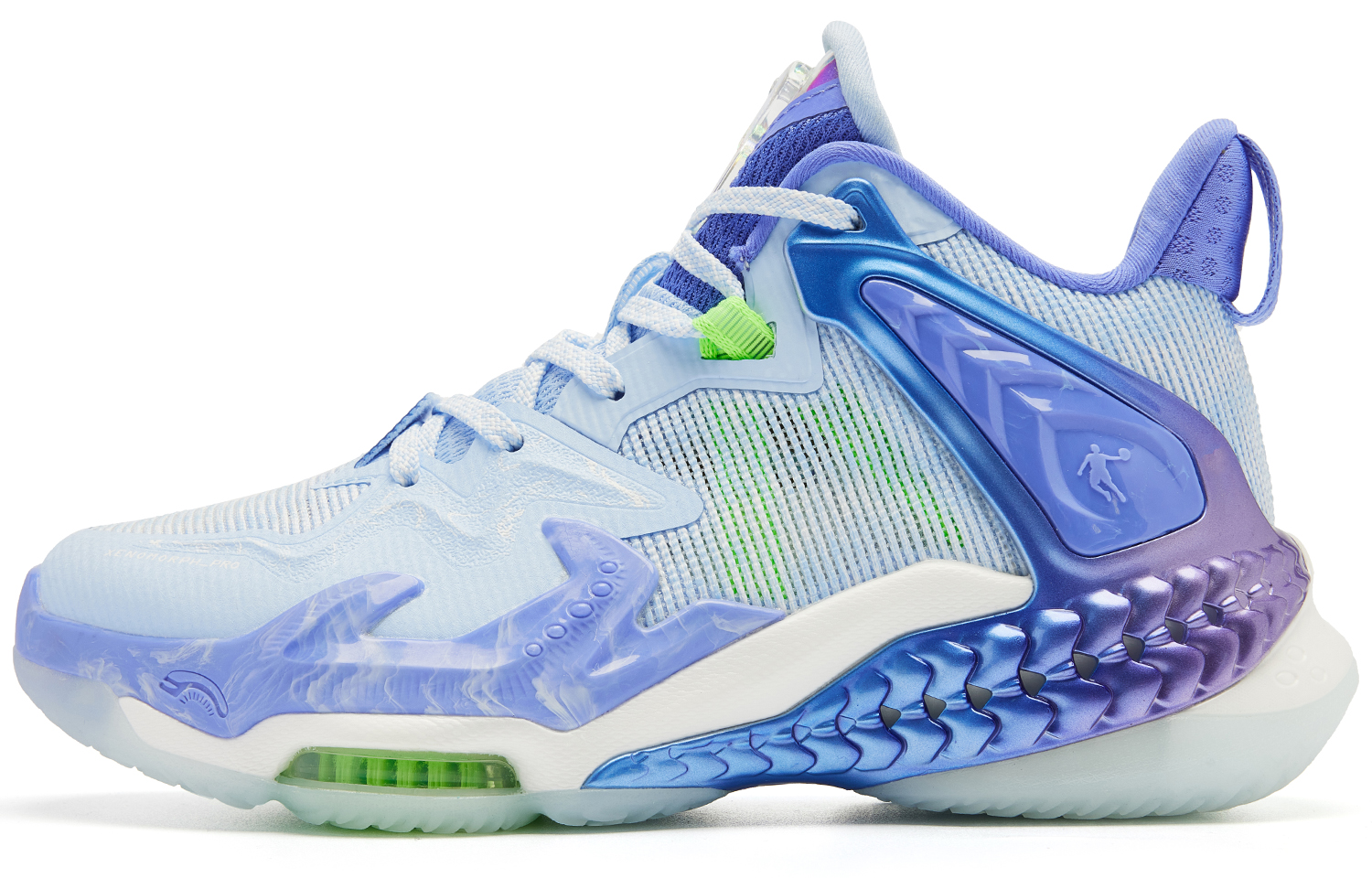 

Детские баскетбольные кроссовки унисекс QIAODAN, синий