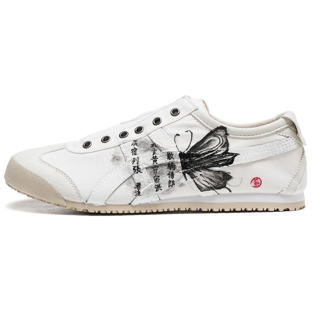 

Кроссовки Onitsuka Tiger MEXICO 66 Lifestyle Shoes Unisex Low-top White, белый/черный