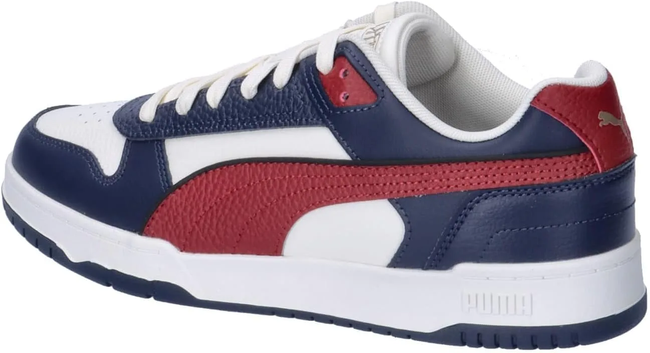 Кроссовки RBD Game Low Track Shoe Puma, белый/красный — фото 3
