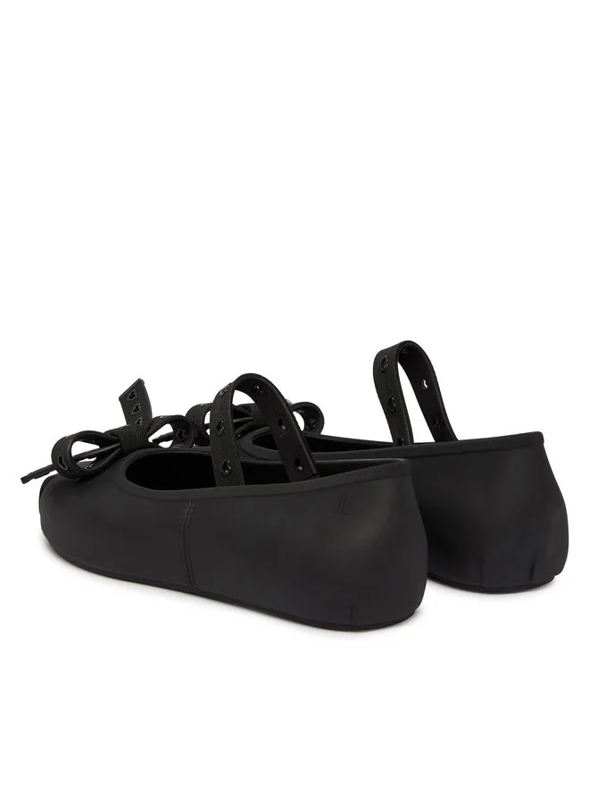 Балетки мини Melissa Sophie Crush Inf 37837 черные — фото 3