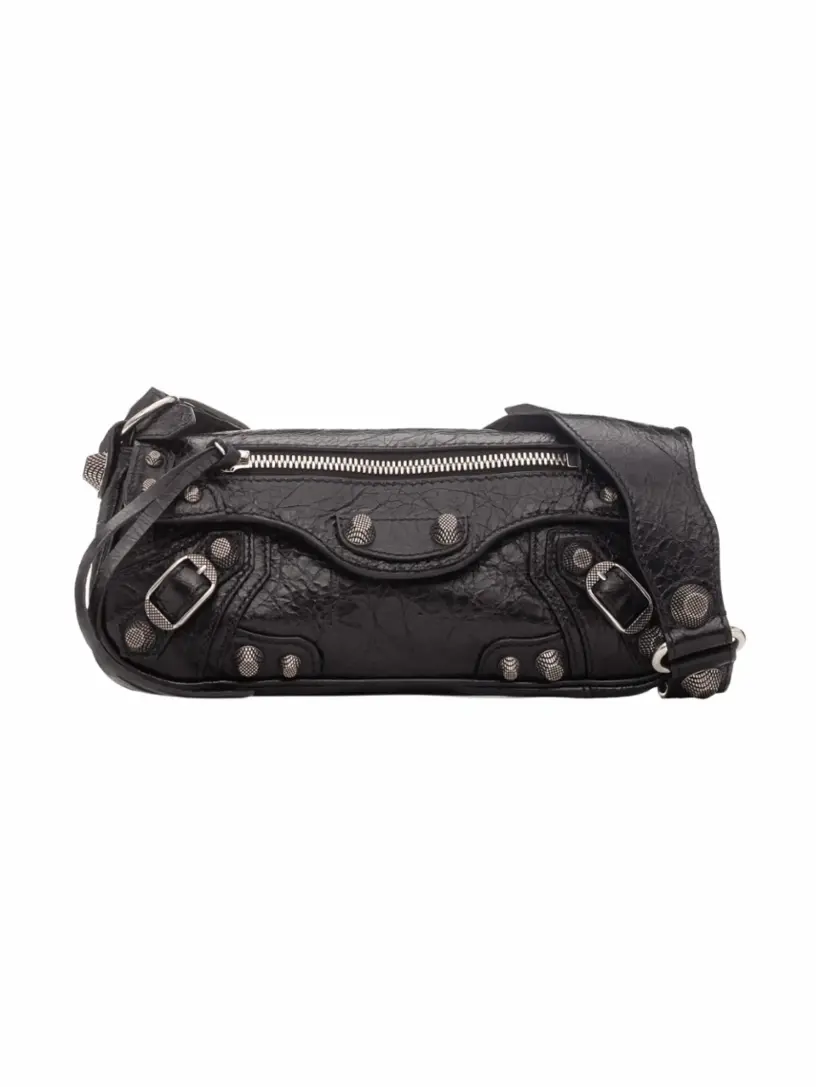 

Сумка на плечо Le Cagole XS Sling Balenciaga, черный