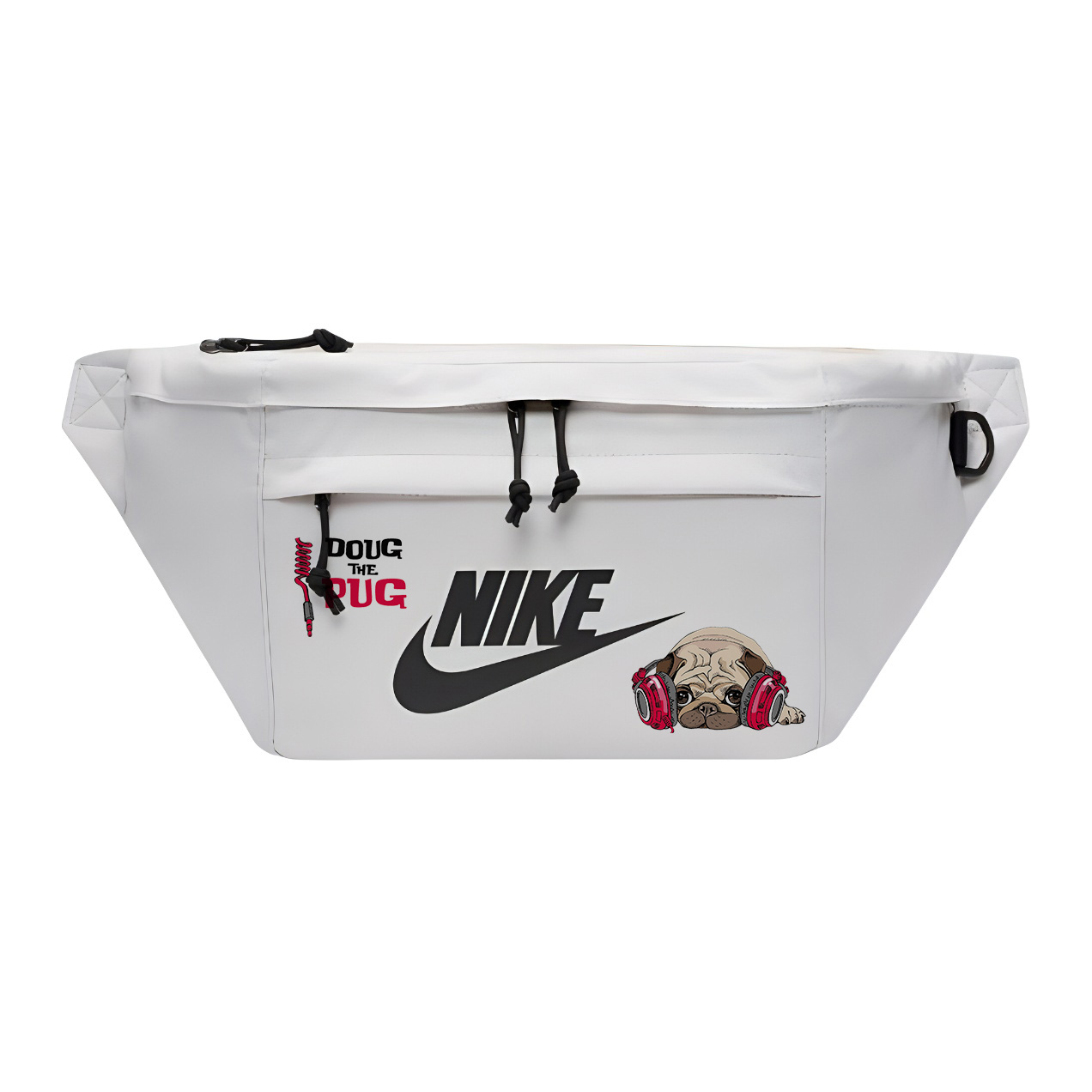 

Nike Одноплечевая набедренная сумка через плечо унисекс белая, Babbler