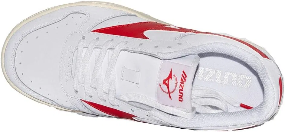 Кроссовки Mizuno бело-красные — фото 2