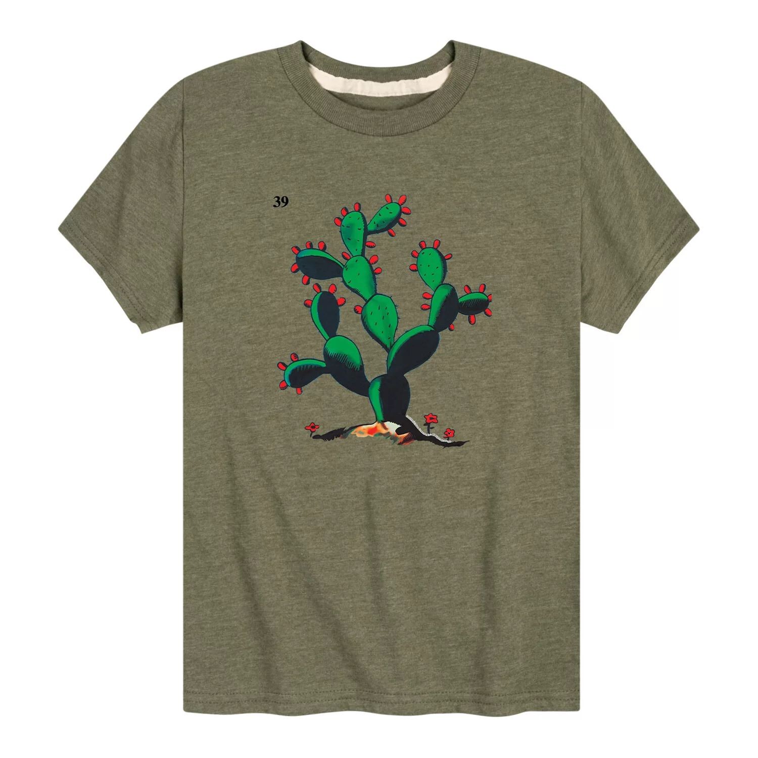 

Футболка Cactus 39 с рисунком для мальчиков 8–20 лет Licensed Character, зеленый