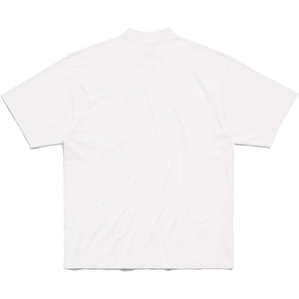 Футболка lo_ve t-shirt 'off white' Balenciaga, белый — фото 2
