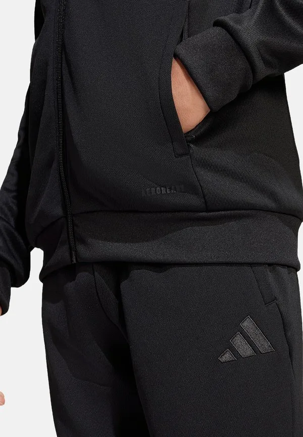 Толстовка fussball tiro на молнии Adidas Performance, Schwarz — фото 3