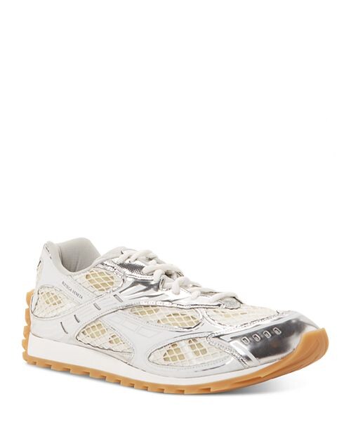 

Женские низкие кеды Orbit Bottega Veneta, цвет Silver
