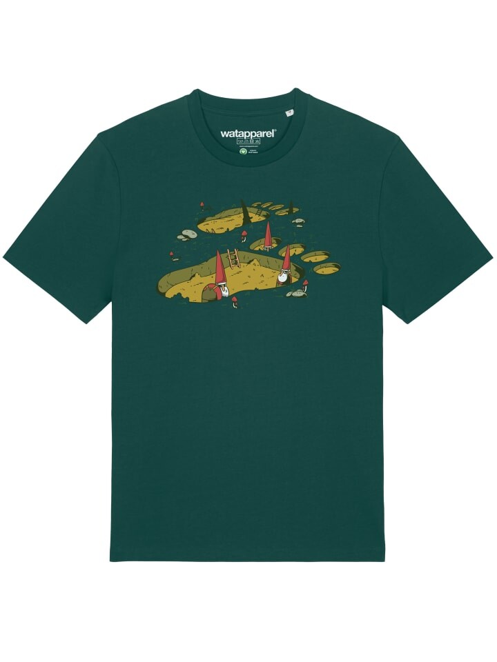 

Футболка wat Apparel, темно-зеленый