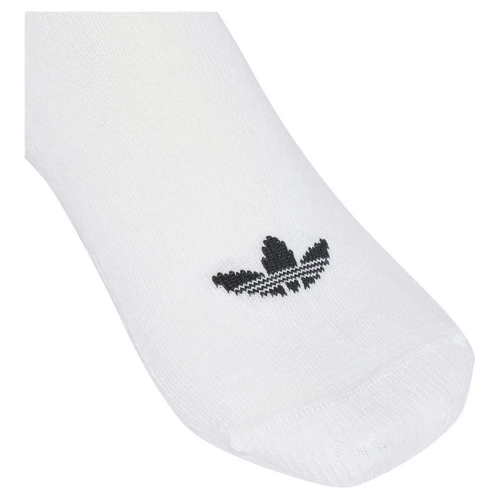 Носки 3 шт adidas Originals Quarter 3 Back Stripes, белый — фото 3