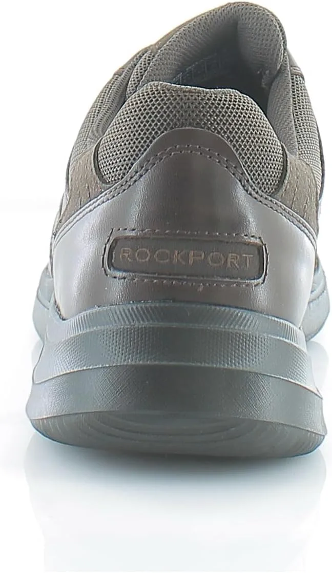 

Мужские кроссовки Rockport Patterson с гладким носком, темно-коричневый