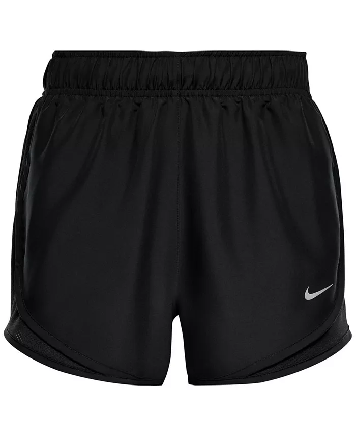 Женские беговые шорты Tempo Dri-FIT с завышенной талией Nike, черный — фото 3