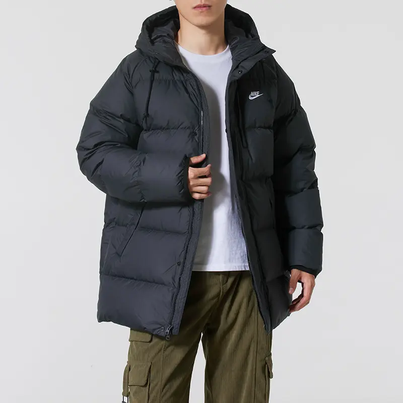 Куртка мужская Sportswear Club Therma FIT Down Nike, черный — фото 4