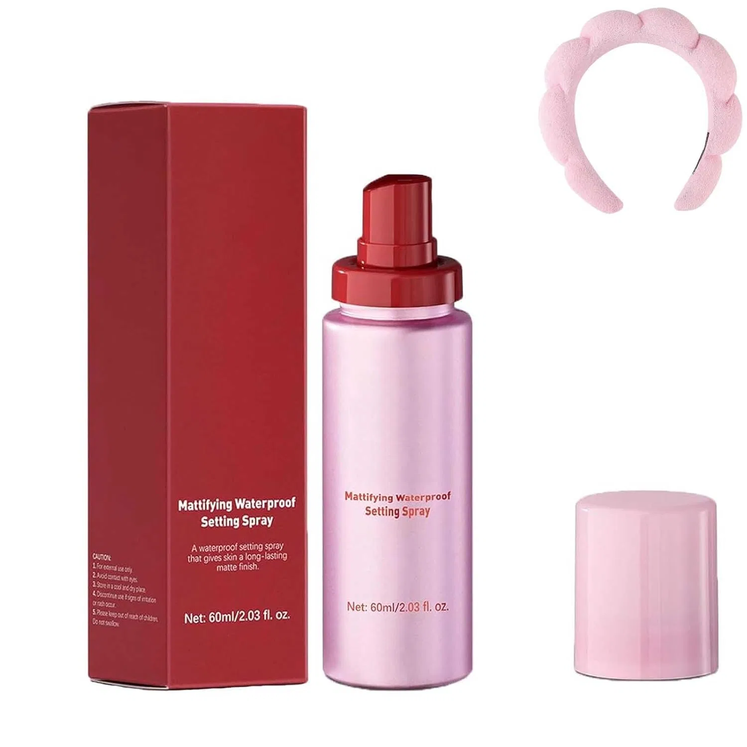 Увлажняющий фиксирующий спрей для макияжа «Powder Melt Glass Setting Spray» Weiwogu, 1Pcs