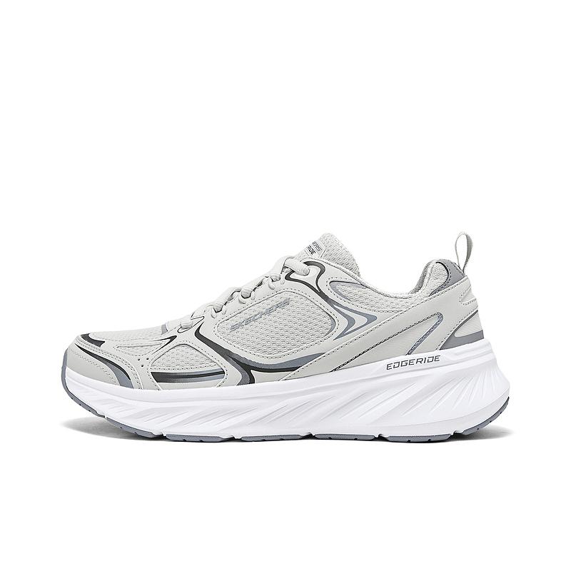 

СПОРТИВНЫЕ МУЖСКИЕ износостойкие низкие повседневные туфли, мужские серые Skechers, Gray