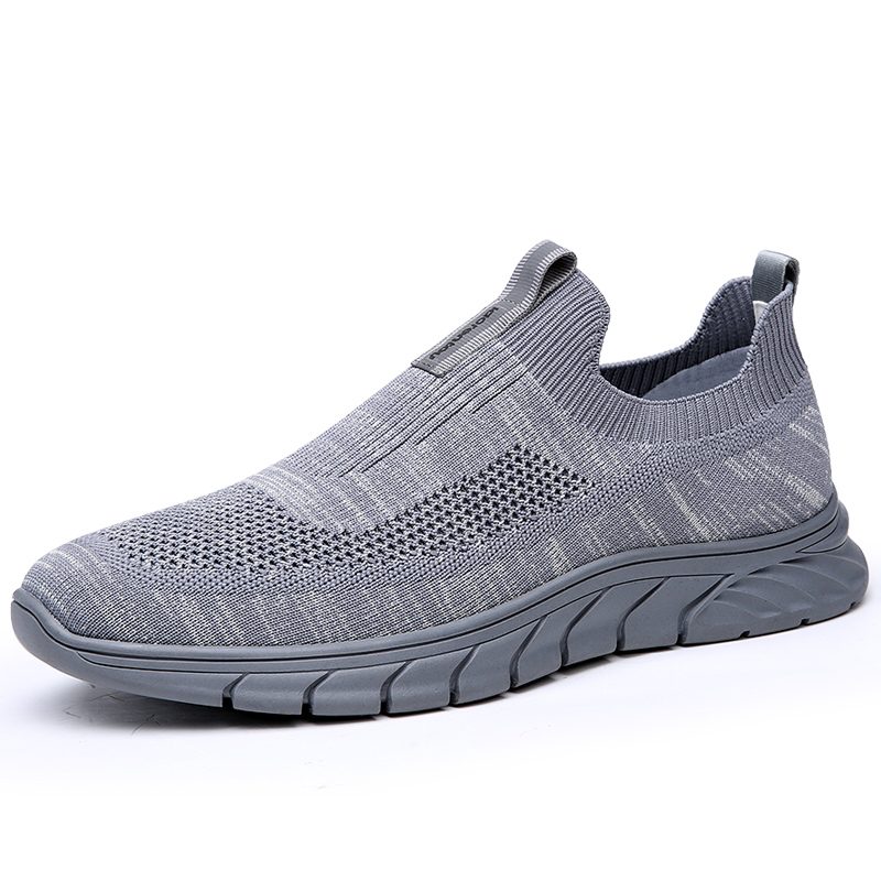 

ZUWUDONG Дышащие поддерживающие низкие беговые кроссовки мужские черные Lead, цвет Lead