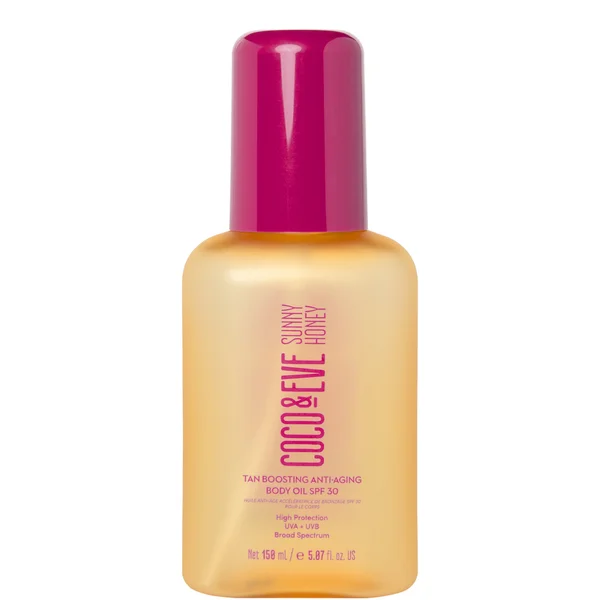 

Масло для тела spf30, усиливающее загар, против старения, 150 мл Coco & Eve
