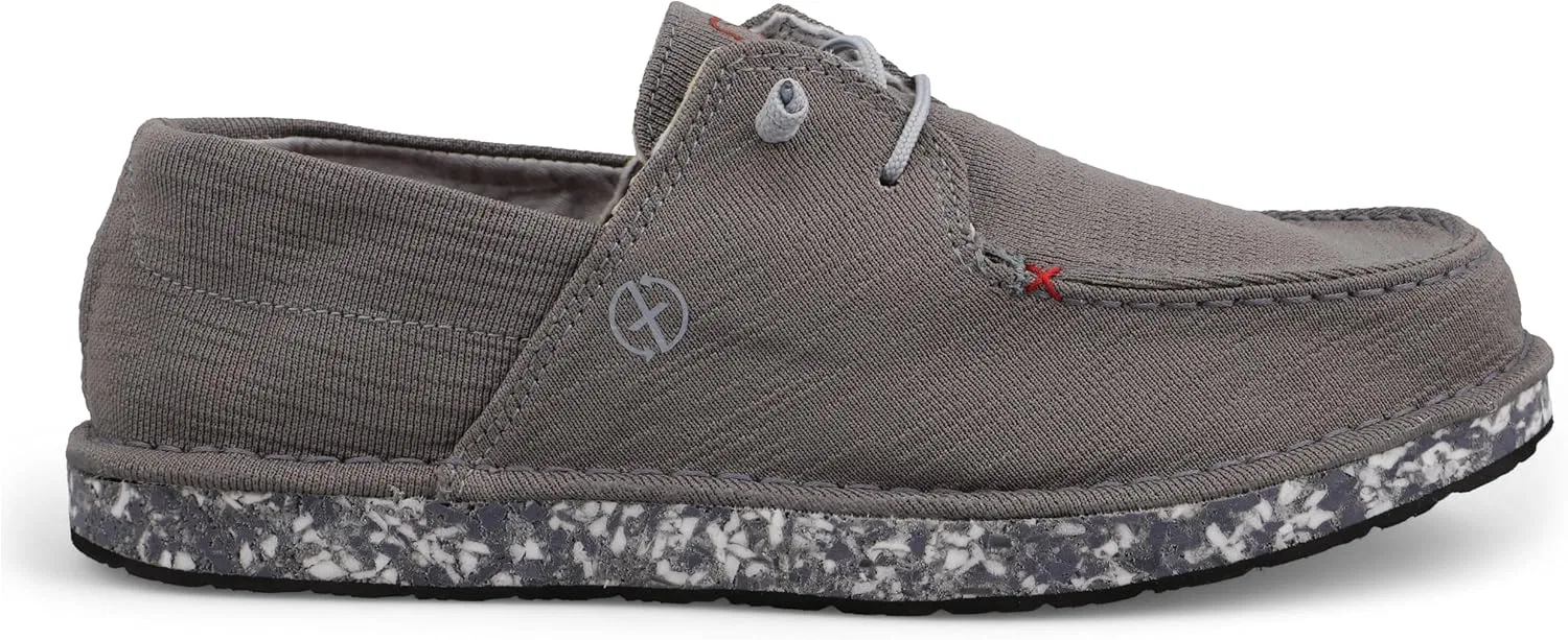 Мужские мокасины Twisted X Circular Project Moc Toe, Gray — фото 4