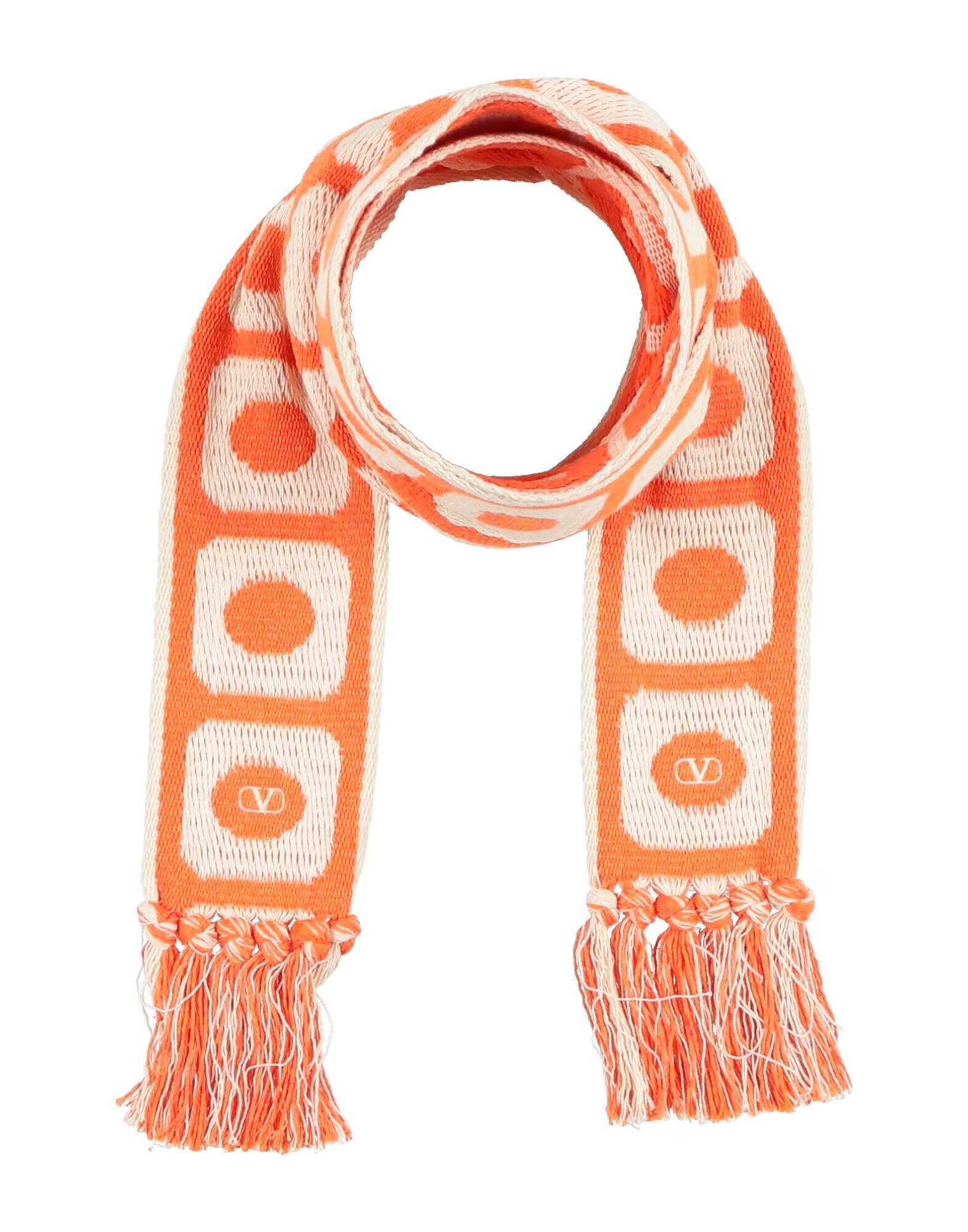 

Шарф Valentino Garavani, оранжевый