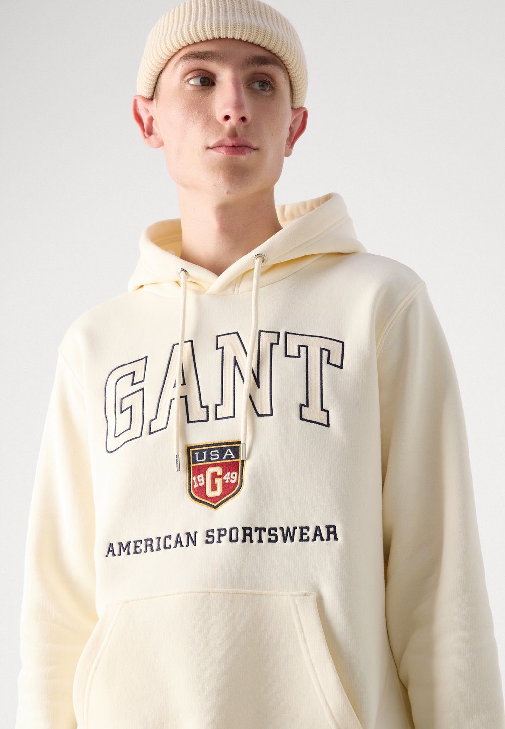 

Толстовка GRAPHIC HOODIE GANT, молочный