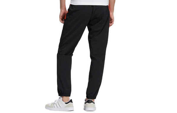 Спортивные штаны Men's adidas neo Logo Casual Sports Bundle Feet Long Pants/Trousers Black, черный — фото 2