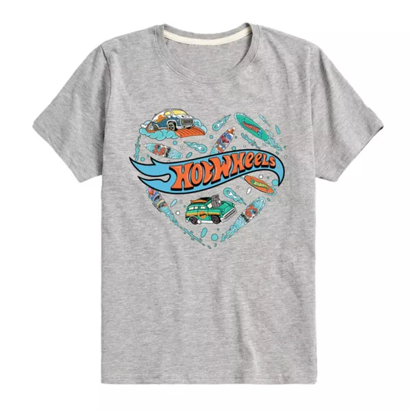 

Футболка с графикой "Серфинг" для мальчиков 8-20 лет Hot Wheels, серый