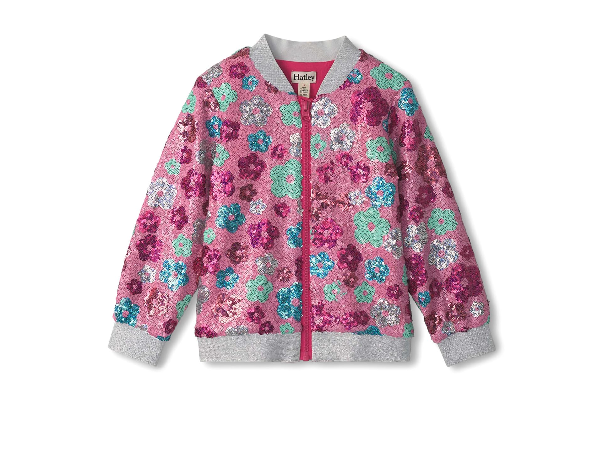 

Куртка Hatley Kids Sequins Bomber Jacket, цвет Daisy