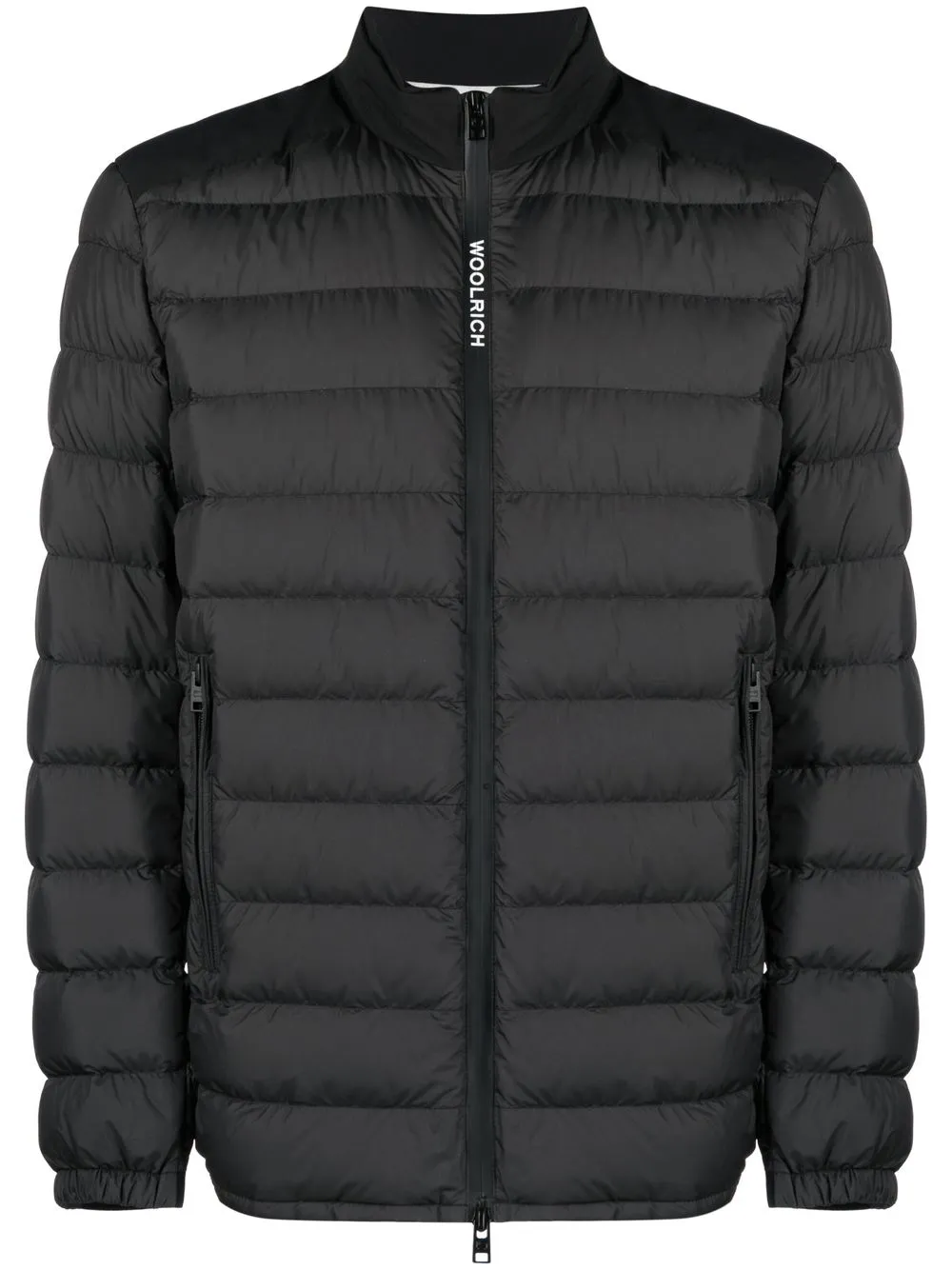 

Стеганый пуховик WOOLRICH, черный