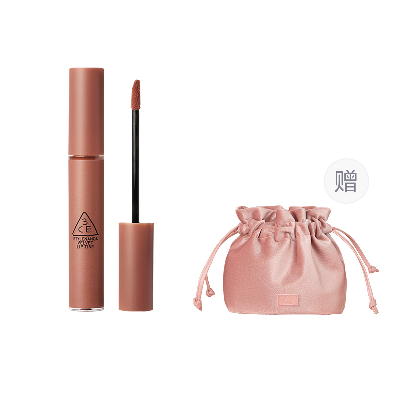 

Велюровый муссовый блеск для губ матовый легко растушевывается естественное осветление waterproof макияж 3CE