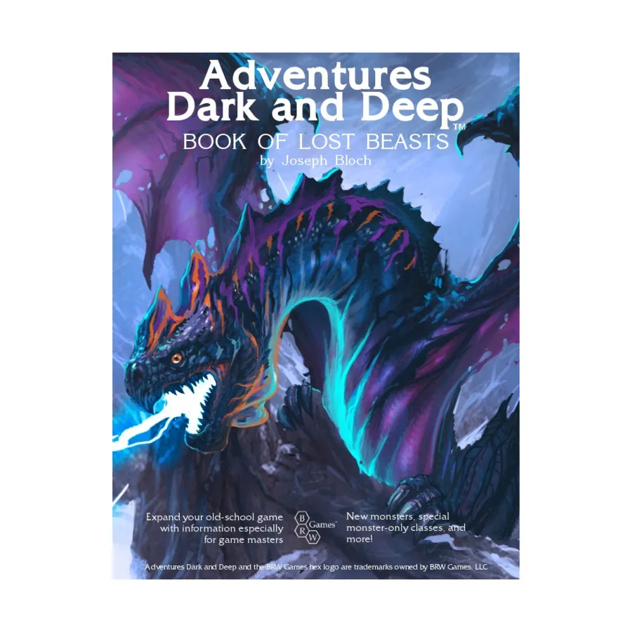 

Book of Lost Beasts, Adventures Dark and Deep, твердый переплет